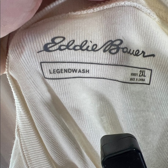 Coldwater Creek Floral Print Sweatshirt - Purple, Blue, Cream - Picture 2 of 3